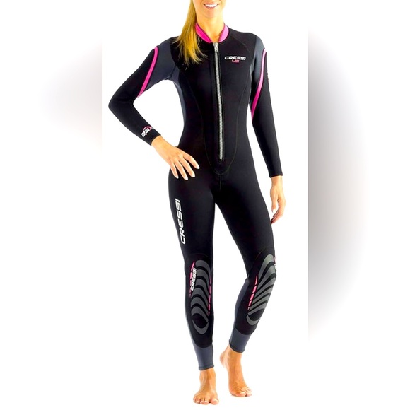 Cressi Lei wetsuit. 2.5 mm. Pre-shaped lady’s. Aquastop wrist & ankle. Size S - Picture 1 of 12